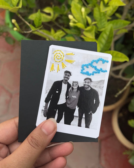 Embroider Photo Polaroid