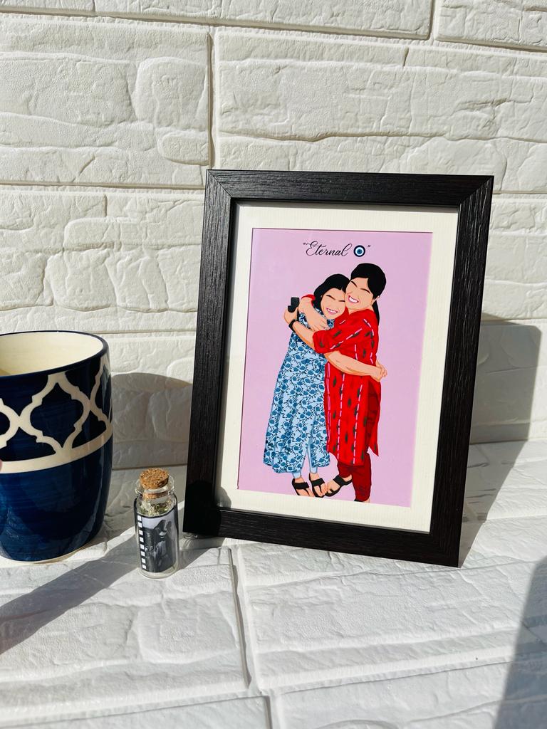 DIGITAL ILLUSTRATION FRAME