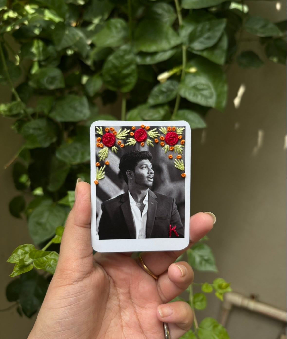 Embroider Photo Polaroid