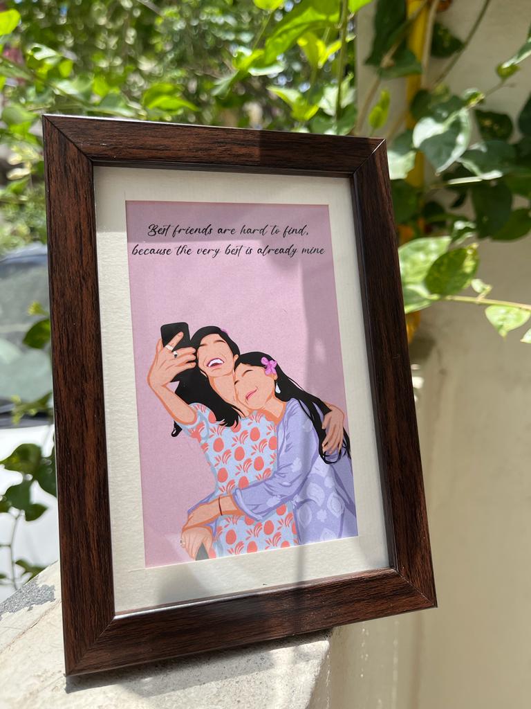 DIGITAL ILLUSTRATION FRAME
