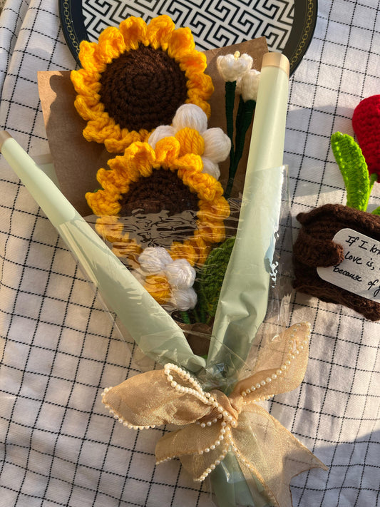 CROCHET FLOWER BOUQUET