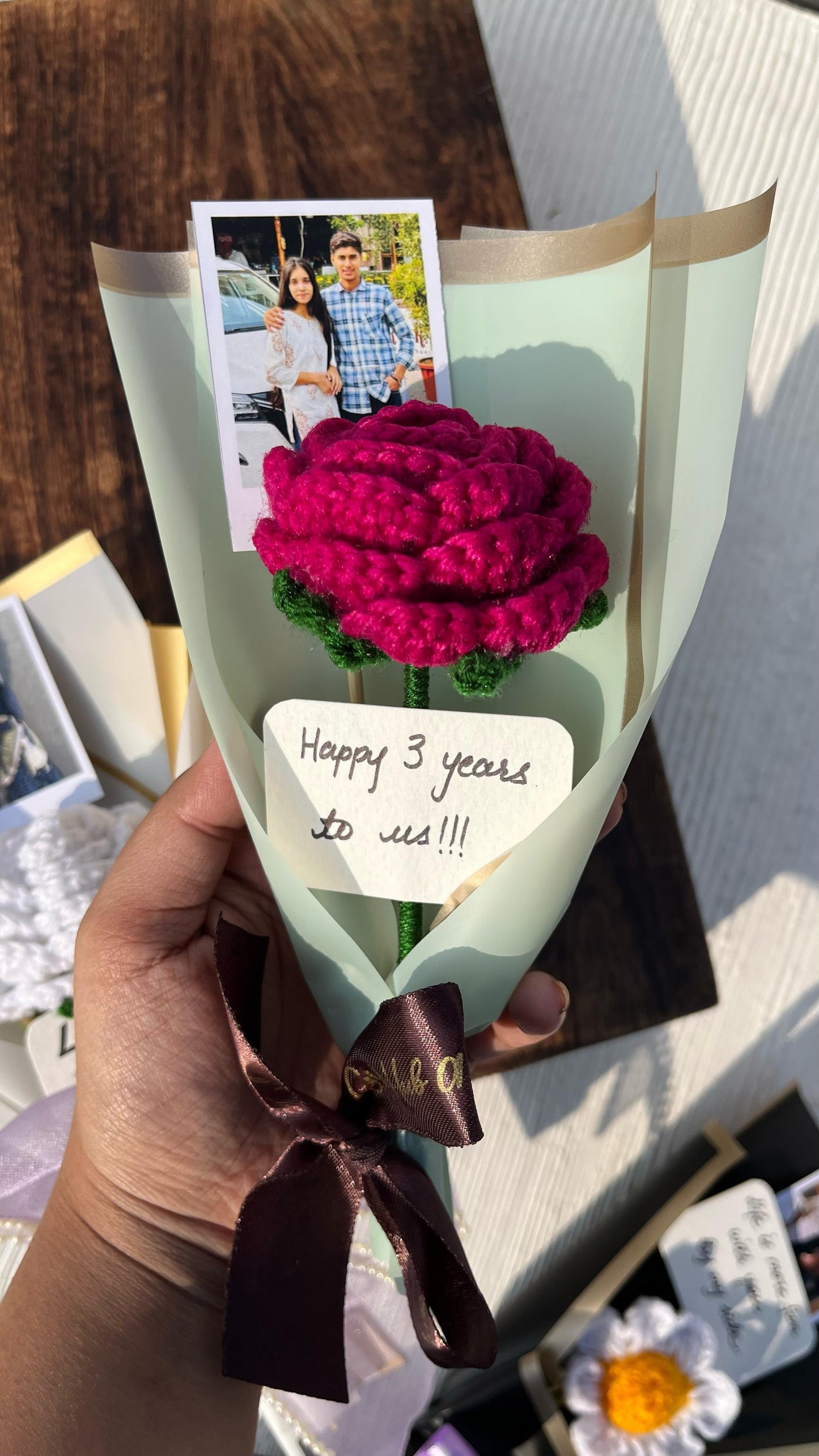 CROCHET FLOWER BOUQUET