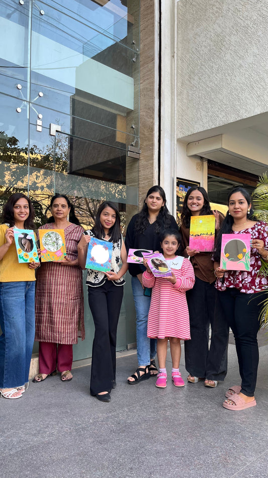 🌟 Year of Art Therapy Workshops: Connecting Through Creativity 🎨