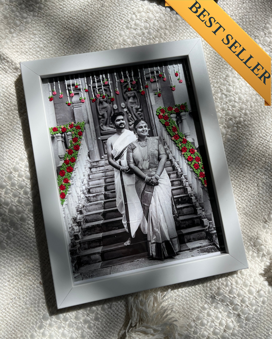 DENSE EMBROIDERY PHOTO FRAMES