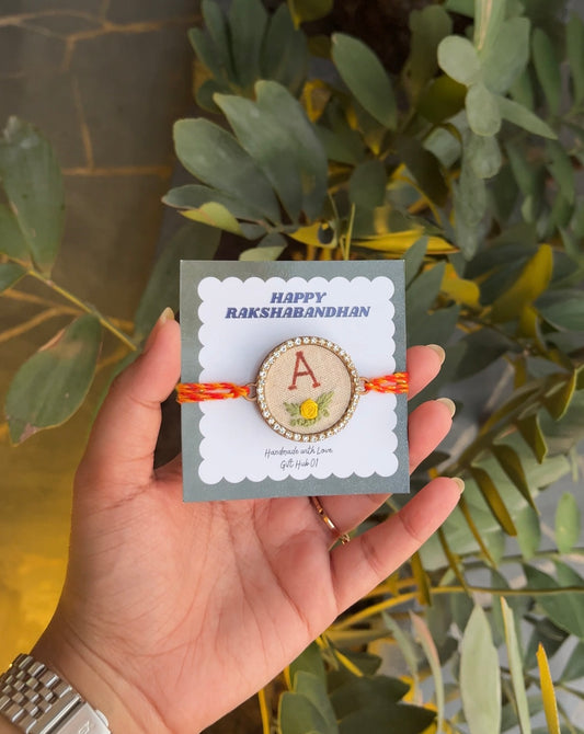 EMBROIDERED RAKHI