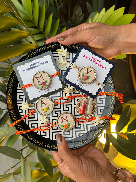 EMBROIDERED RAKHI