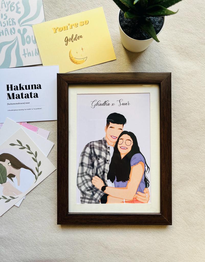 DIGITAL ILLUSTRATION FRAME